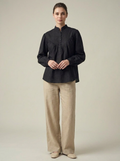 Midnight Muse Gathered Shirt