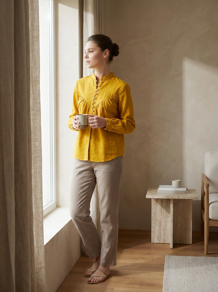 Mustard Muse Everyday Shirt