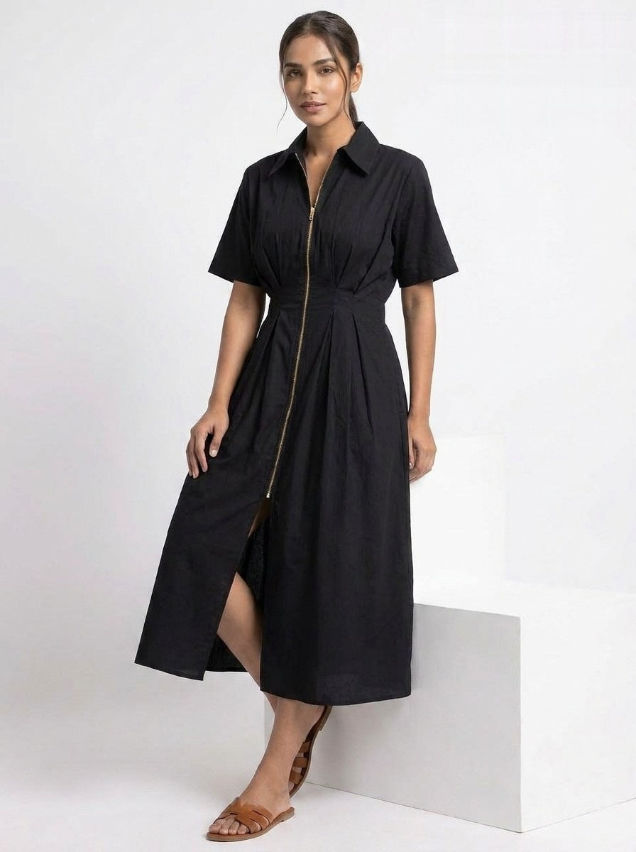Black Eclipse Line shirt Zip