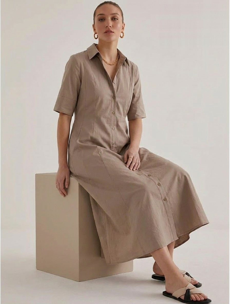 Sandstone Muse Beige Dress