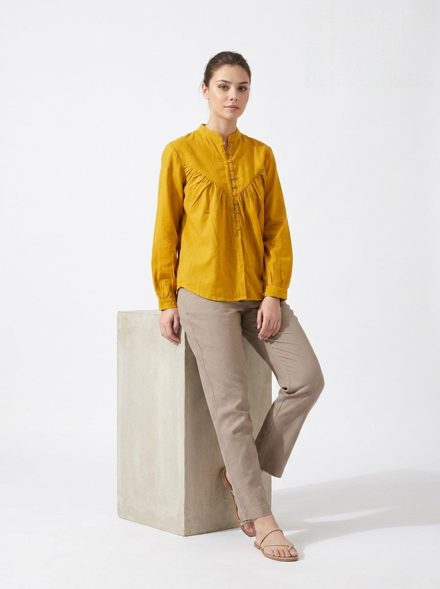 Mustard Muse Everyday Shirt
